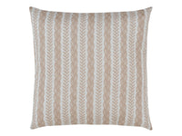 Kipp Atelier Cable Throw Pillow - Taupe