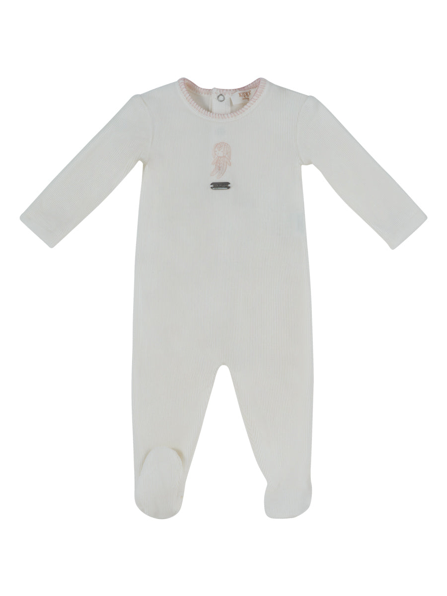 Kipp Atelier Bunny Footie - Pink
