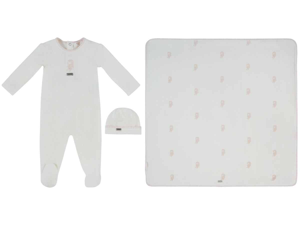 Kipp Atelier Bunny Layette - Pink