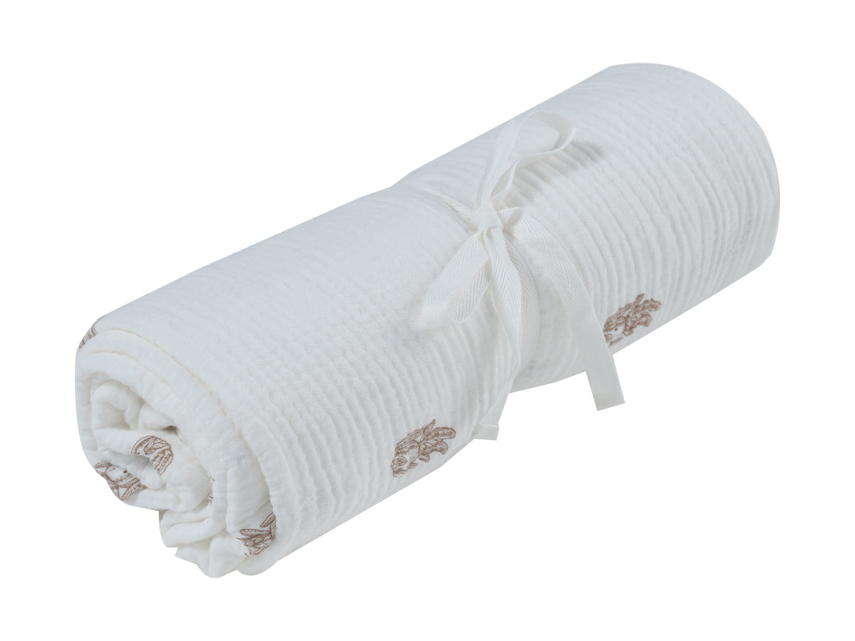 Kipp Atelier Bunny Swaddle - Taupe