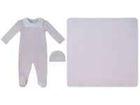 Kipp Classic Bib Layette Set - Pink