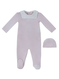 Kipp Classic Bib Footie & Hat - Pink