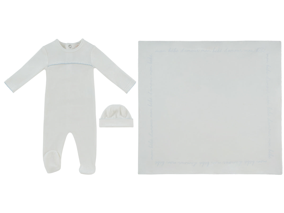 Kipp Mon Bebe D'Amour Layette Set - Blue