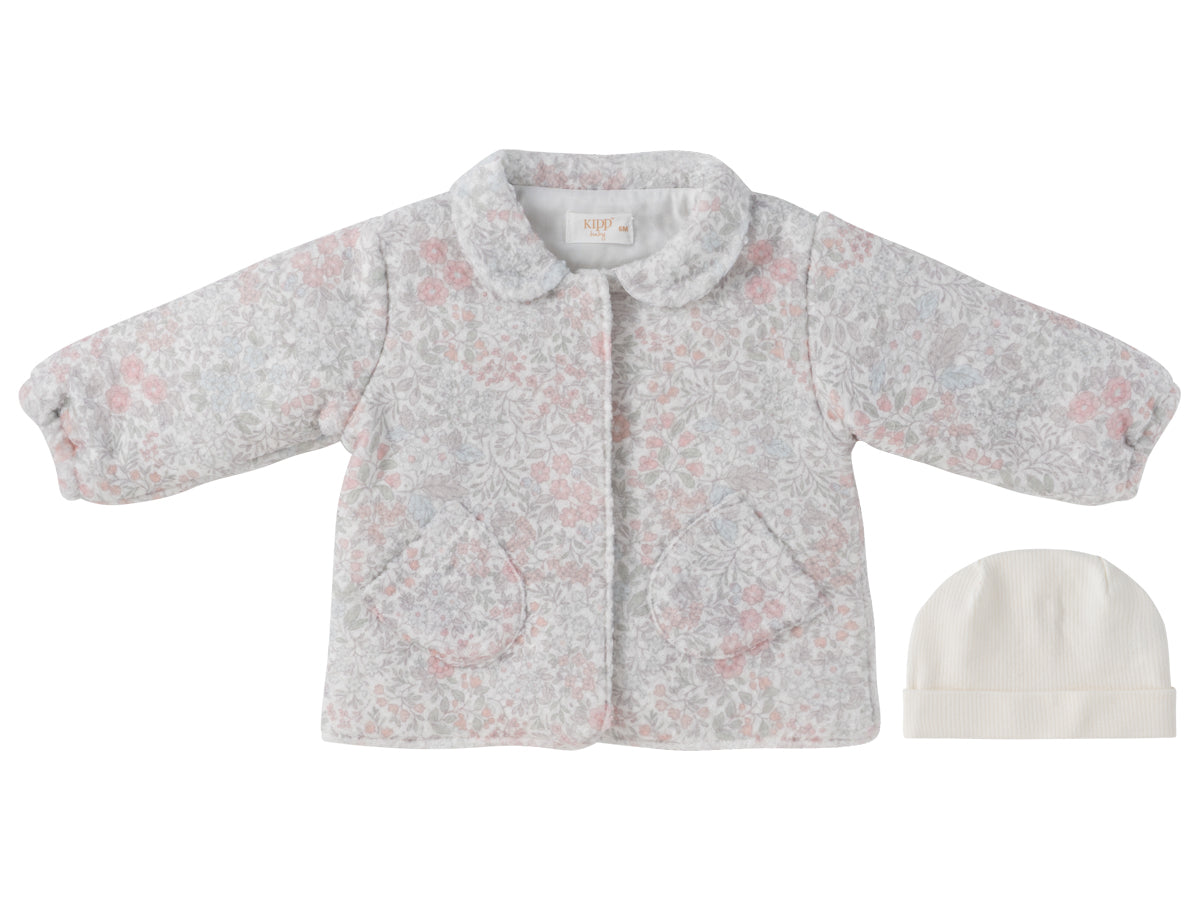 Kipp Petite Petal Sherpa Jacket & Beanie