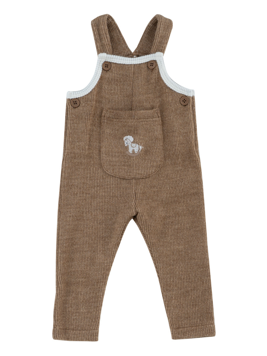 Kipp Whinny Knit Overalls - Caramel