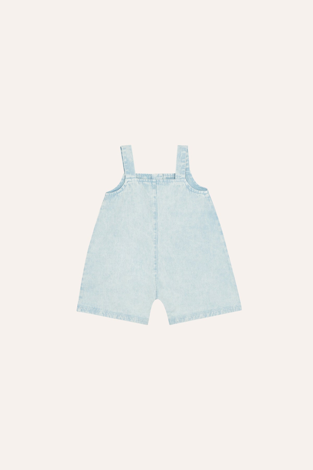 The Campamento Lady Bug Denim Romper