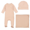 Marmar Side Snap Modal Rubetto Layette Set