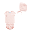 Kipp Linen Wrap Set & Bonnet SS24