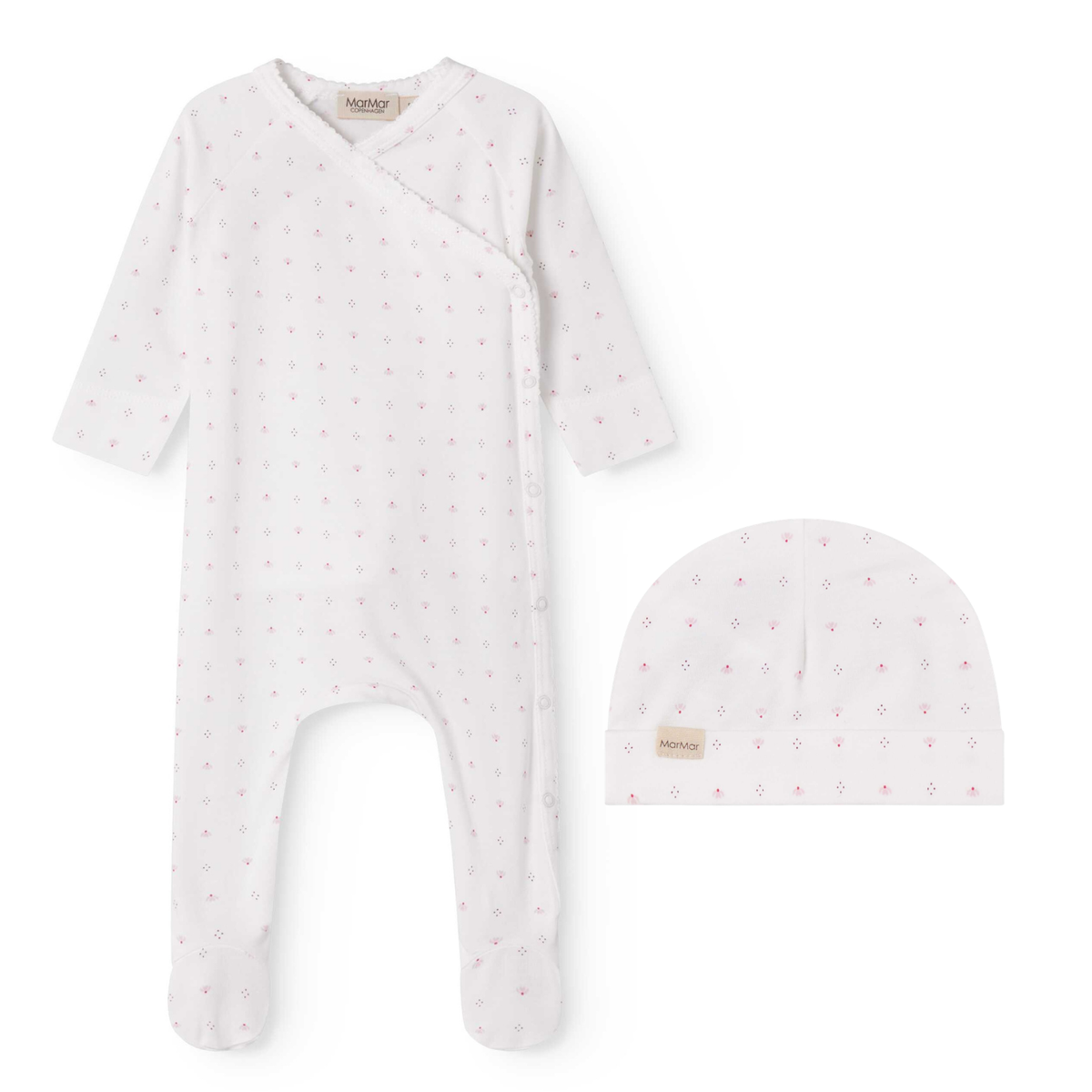 Marmar Tiny Tulip Footie &Hat