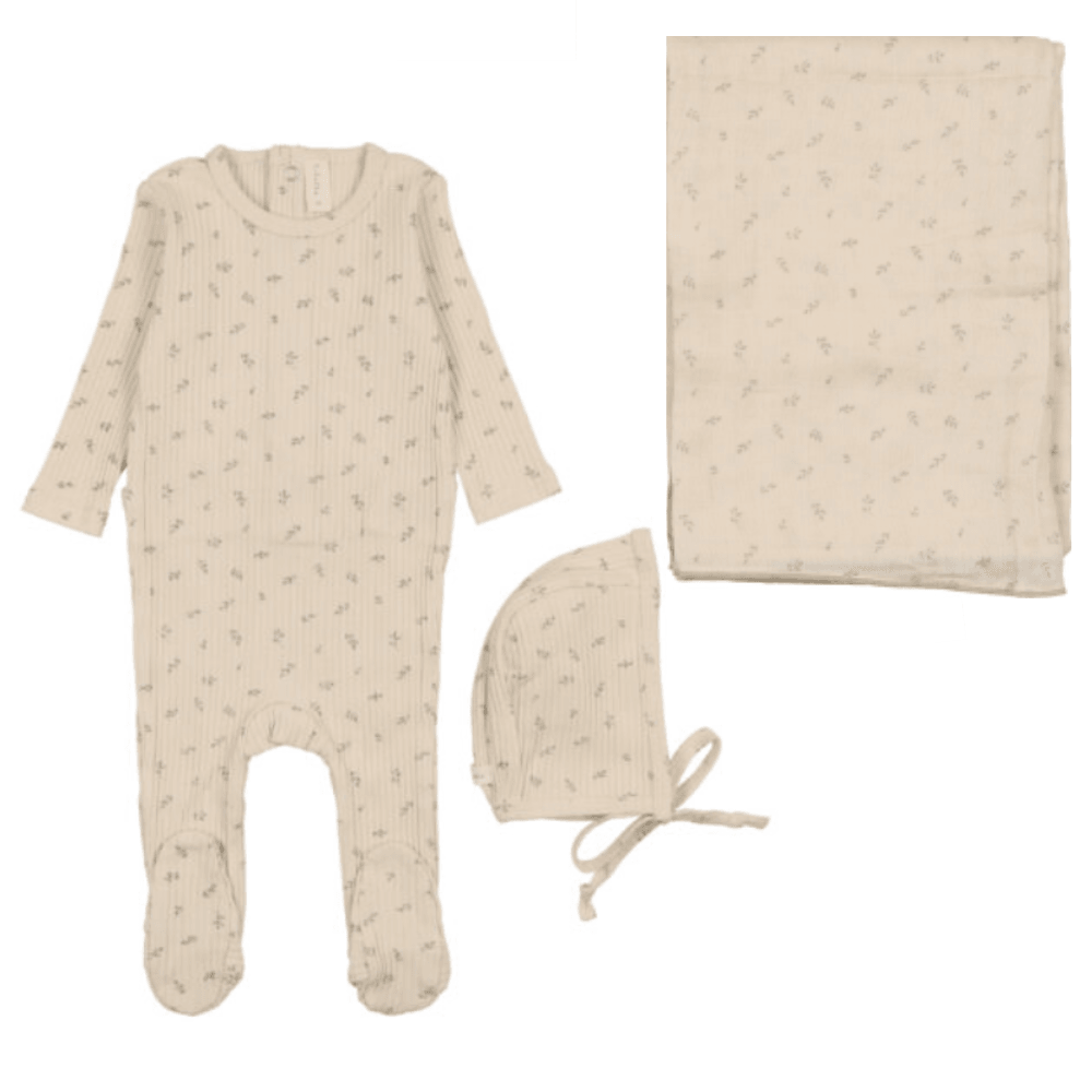 Lilette Vine Pointelle Layette Set – Babys breath layette