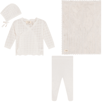 Bebe Bella Knitted Wrap 2 PC Layette set