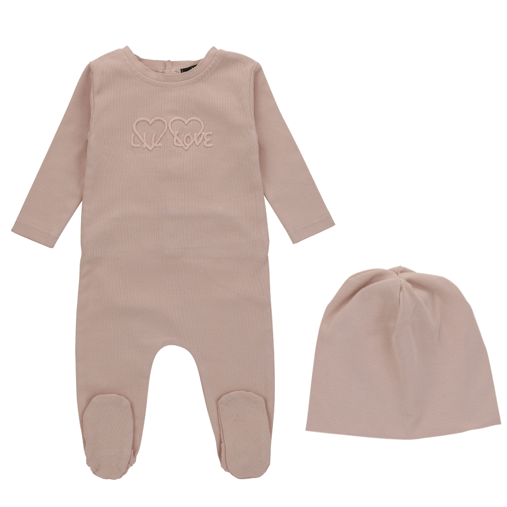 Noggi Lil Love Footie & Beanie