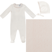 Kipp Bunny Footie, Bonnet & Muslin Swaddle Set