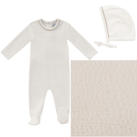 Kipp Bunny Footie, Bonnet & Muslin Swaddle Set