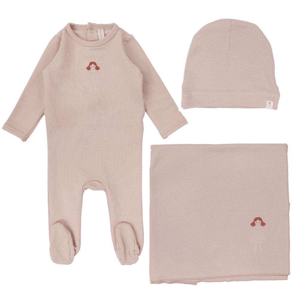 Lilette Handdrawn Layette Set