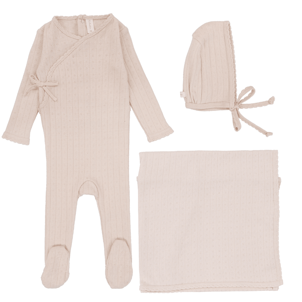 Lilette Fine Pointelle Layette Set