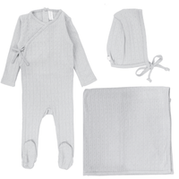 Lilette Fine Pointelle Layette Set