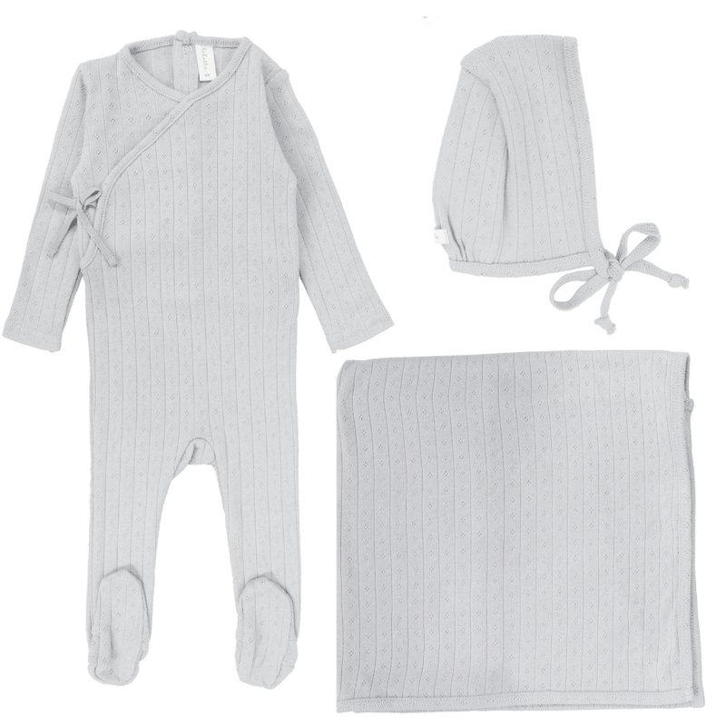 Lilette Fine Pointelle Layette Set