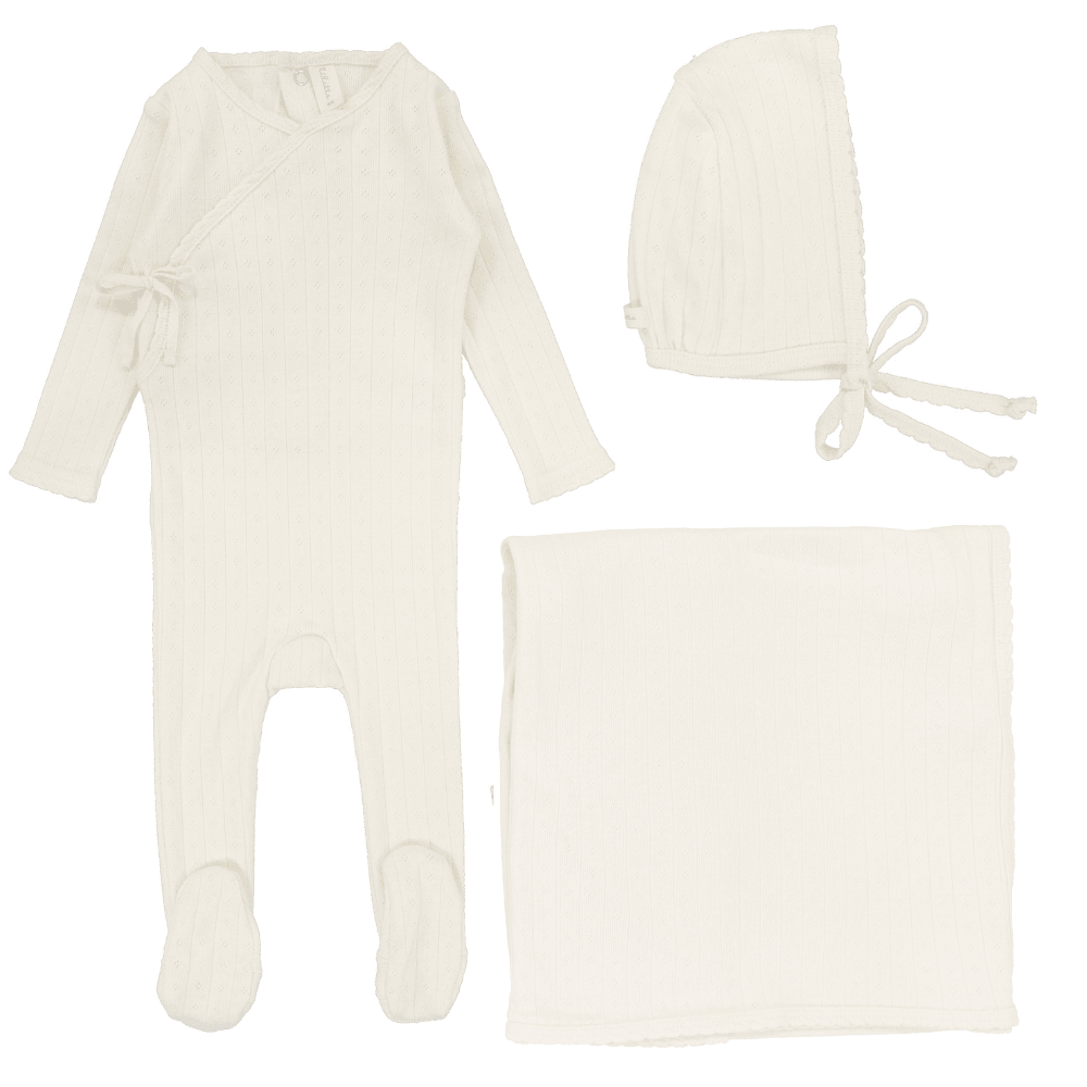 Lilette Fine Pointelle Layette Set