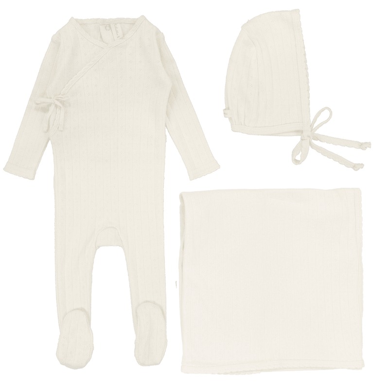 Lilette Fine Pointelle Layette Set