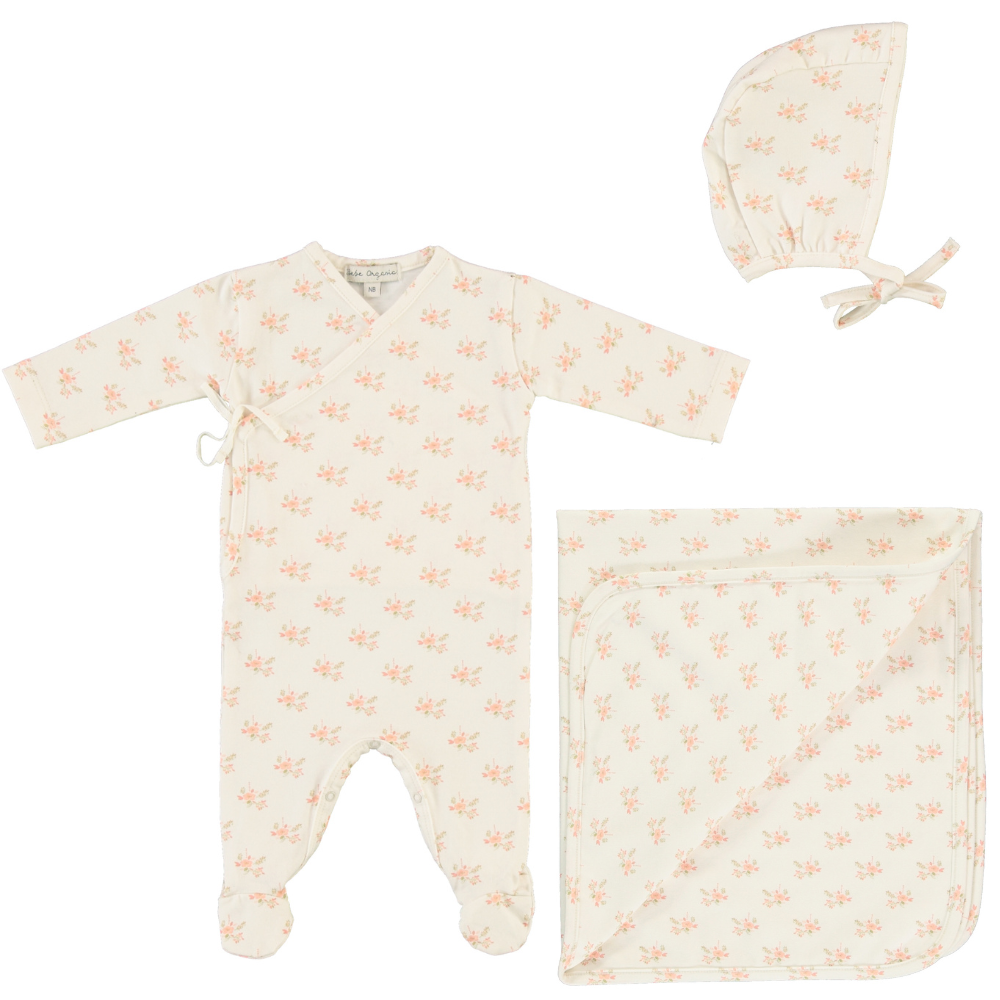 Bebe Organic Aurele Wrap Layette Set