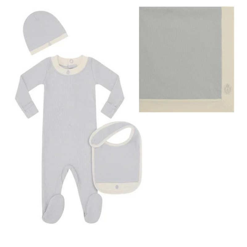 Little Parni Logo Layette Set & Bib AW24