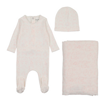 Bee & Dee Babyland Toile Layette Set - Ivory Girls