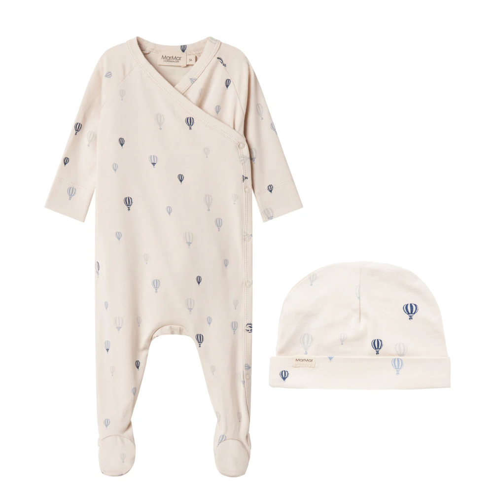 Marmar Hot Air Balloon Footie & Beanie