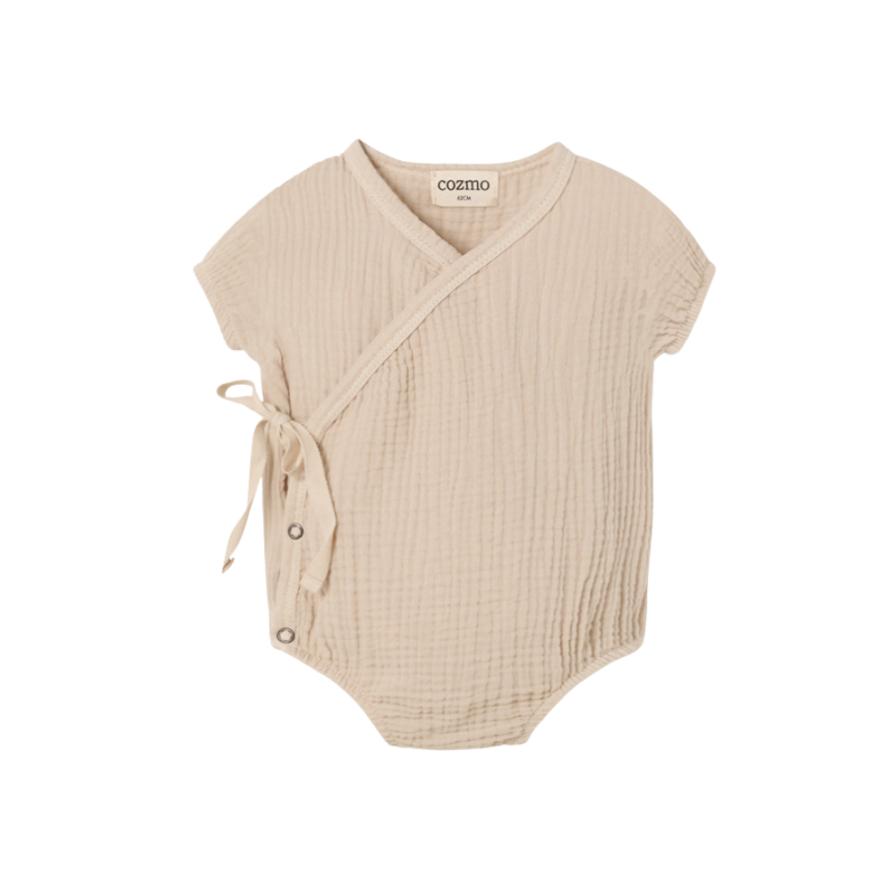 My little Cozmo Dove Romper - Cloud Pink
