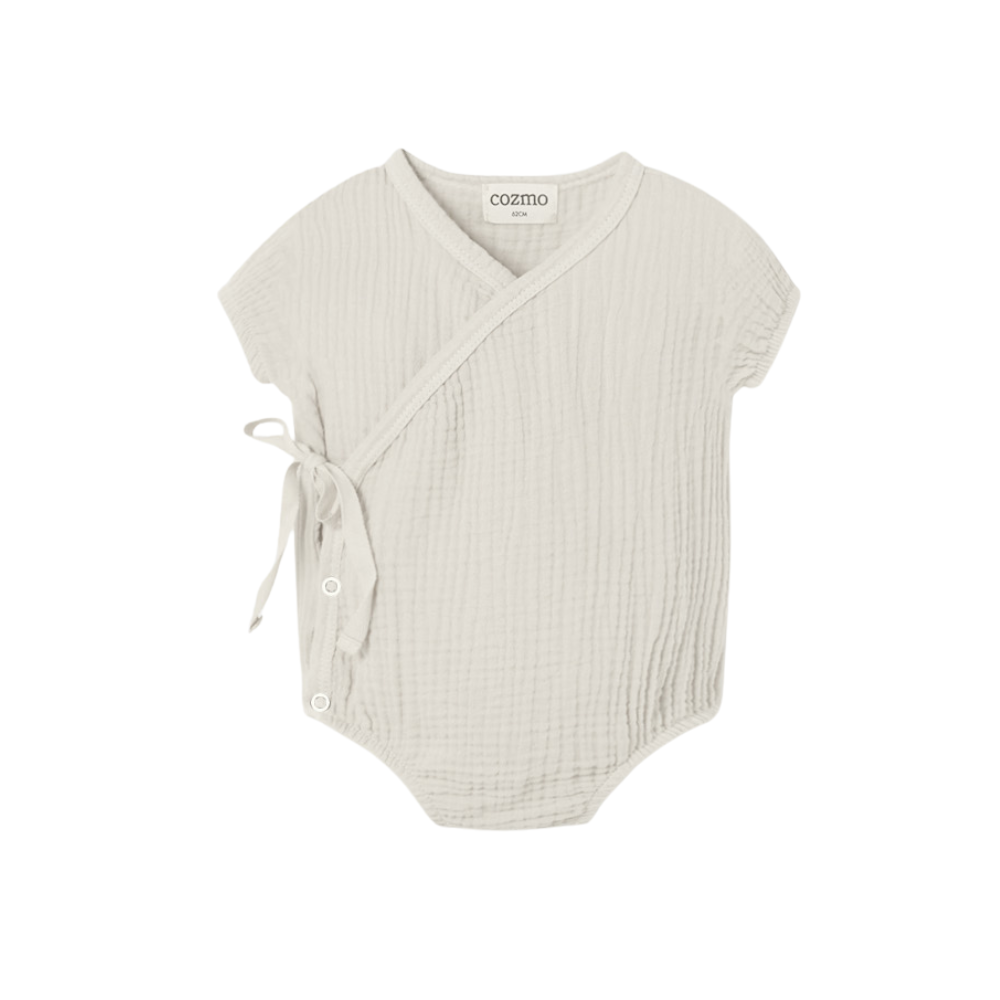 My little Cozmo Dove Romper - Ivory