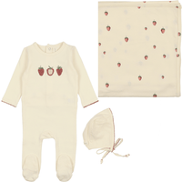 Lilette Embroidered Fruit Layette Set