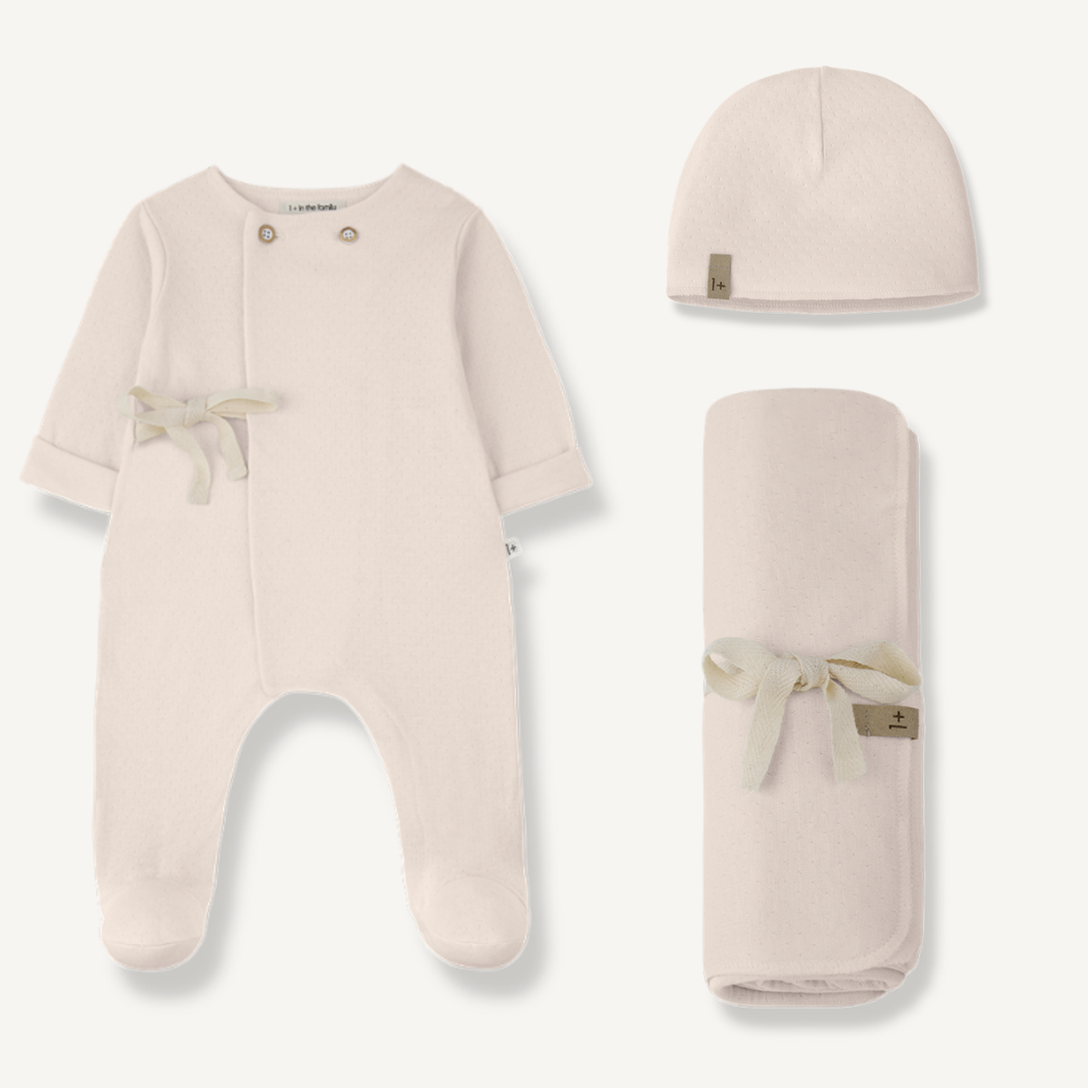 1+ In The Family Baptiste Layette Set - Blossom