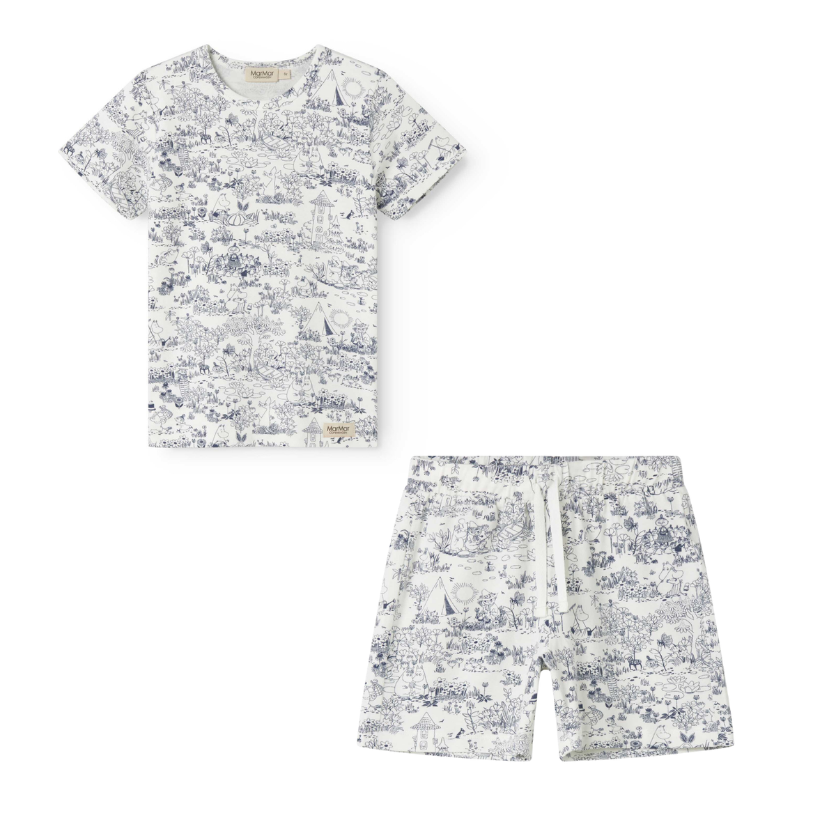 Marmar Moominvalley Top & Shorts