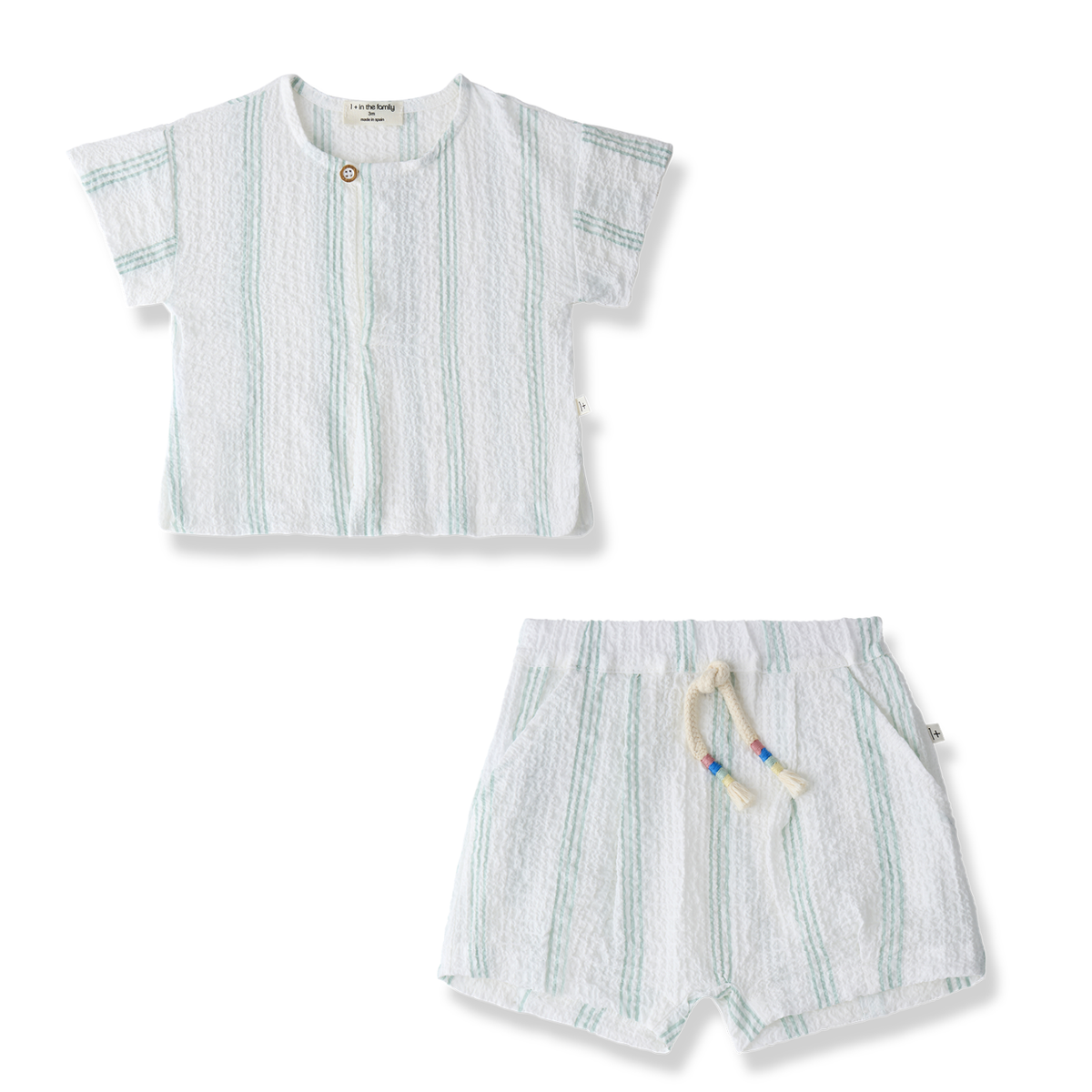 1+ In The Family Portlligat Top & Shorts