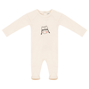 Charlotte & George French Baby Boy/Girl Crown Footie