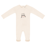 Charlotte & George French Baby Boy/Girl Crown Footie