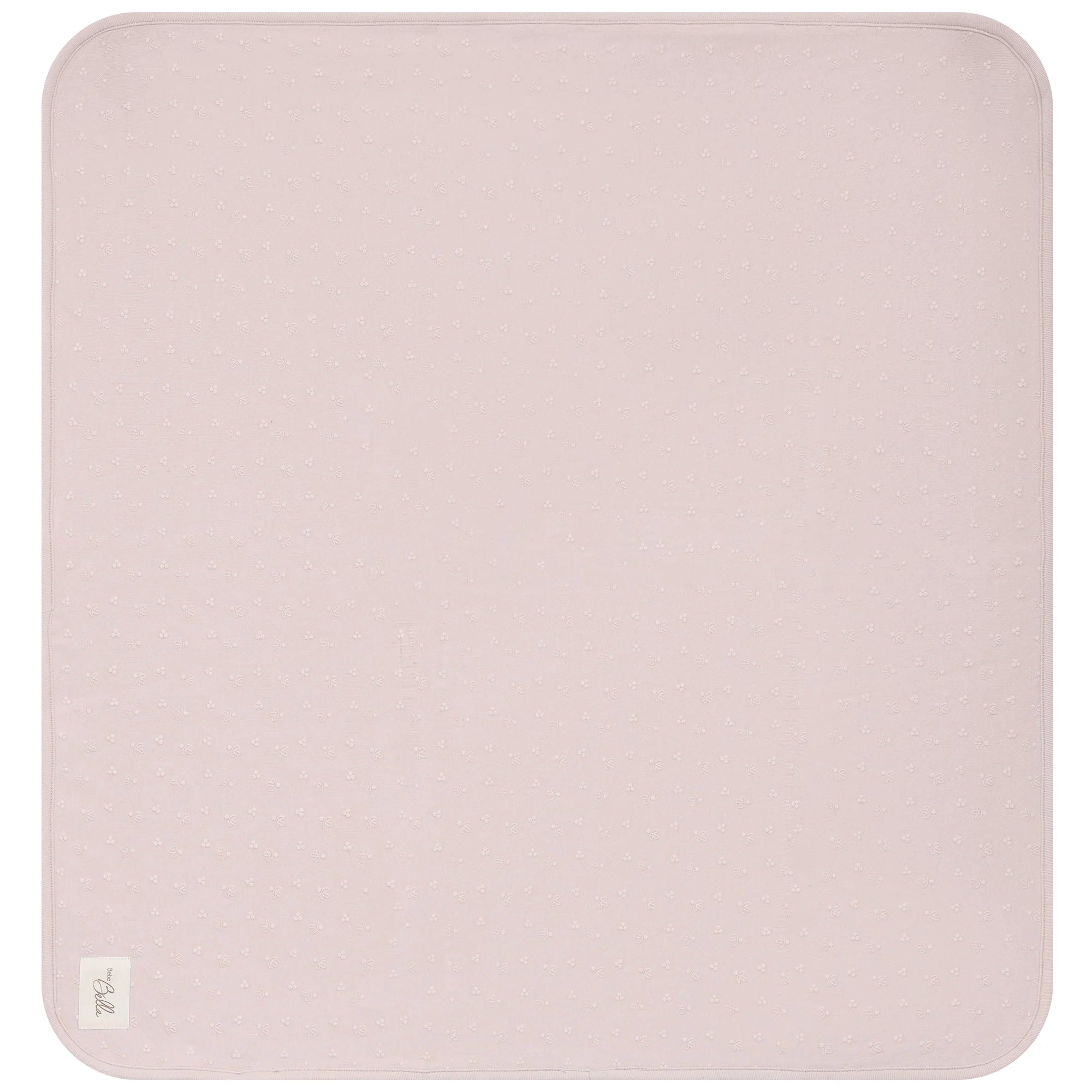 Bebe Bella Puff Print Footie & Hat - Primrose