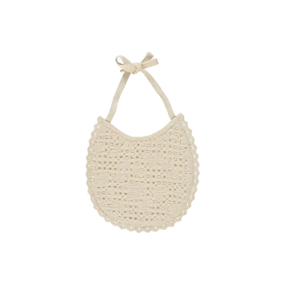 Bebe Organic Waffle Bib