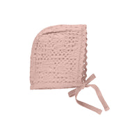 Bebe Organic Waffle Bonnet