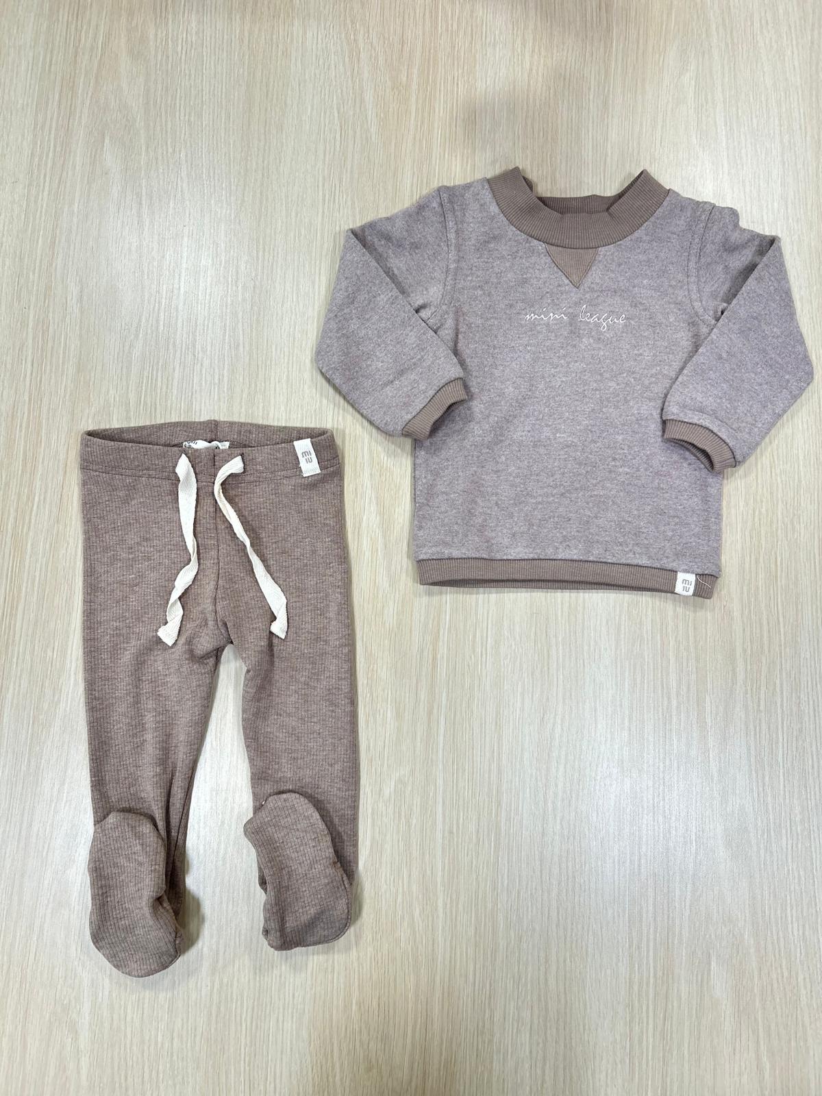 Kipp Fleece Top & Ribbed Leggings Set