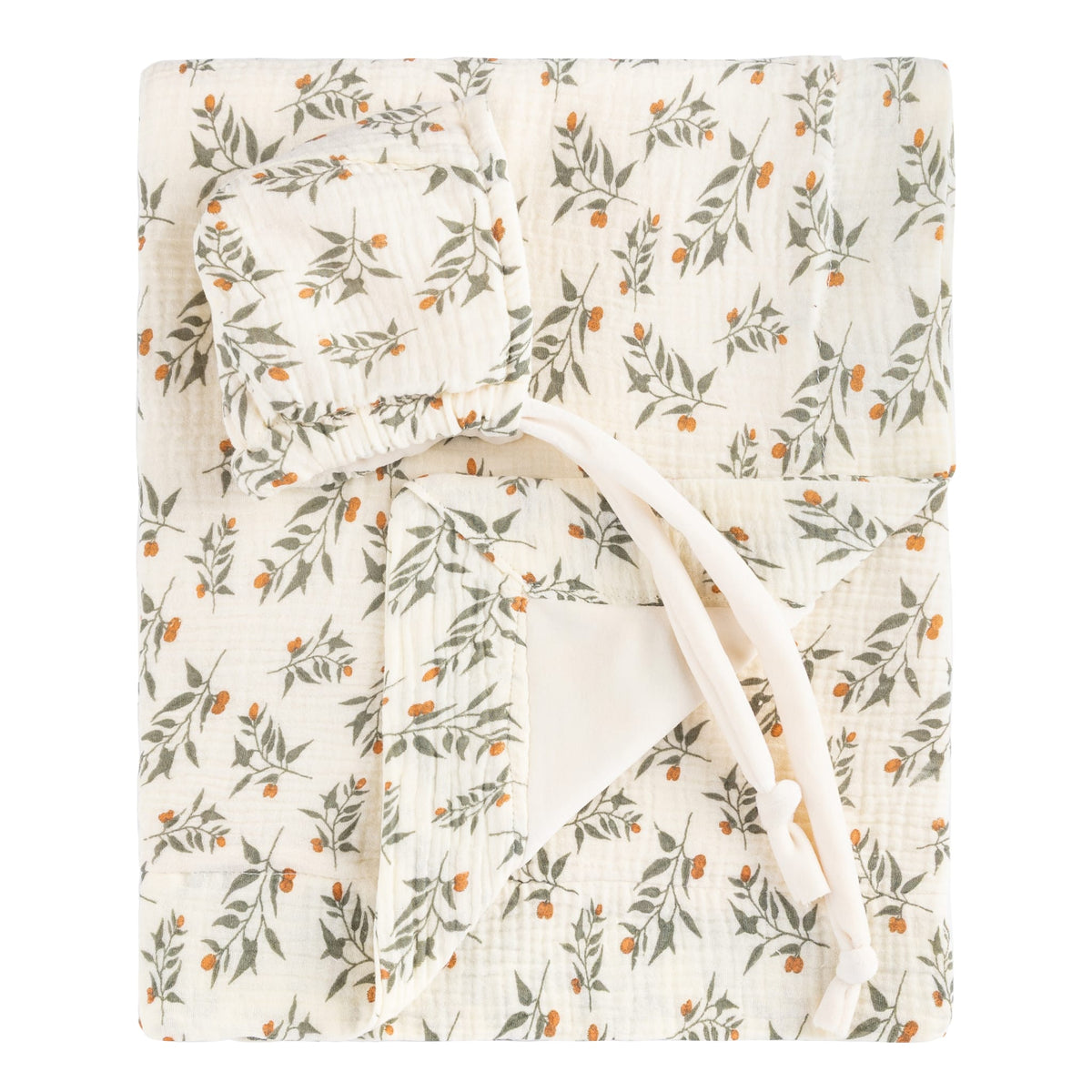 Bebe Beaute Muslin Velour Branches Swaddle
