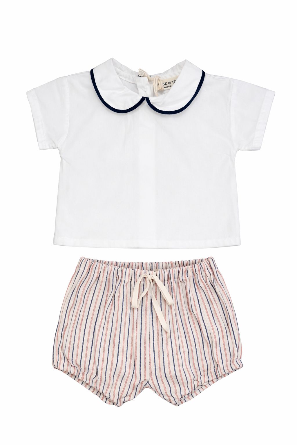 Babe & Tess Collared Top & Bloomers