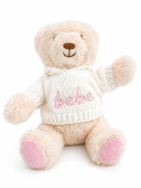 Picky Teddy Bear With Hooded Sweater-Pink