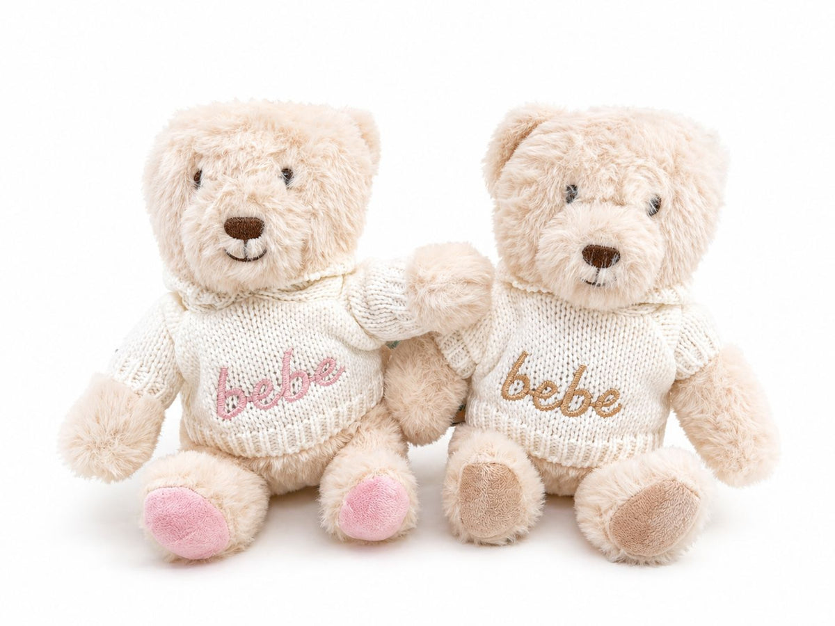 Picky Teddy Bear With Hooded Sweater-Pink