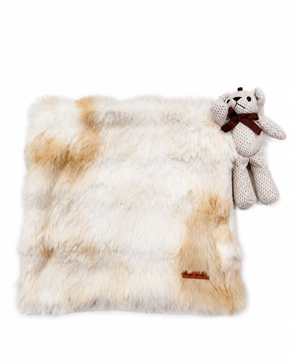 Bebe Beaute Teddy Mini Fuzz - Tie Dye Beige