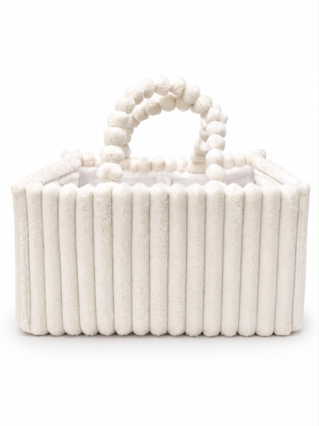 Furry Caddy - White