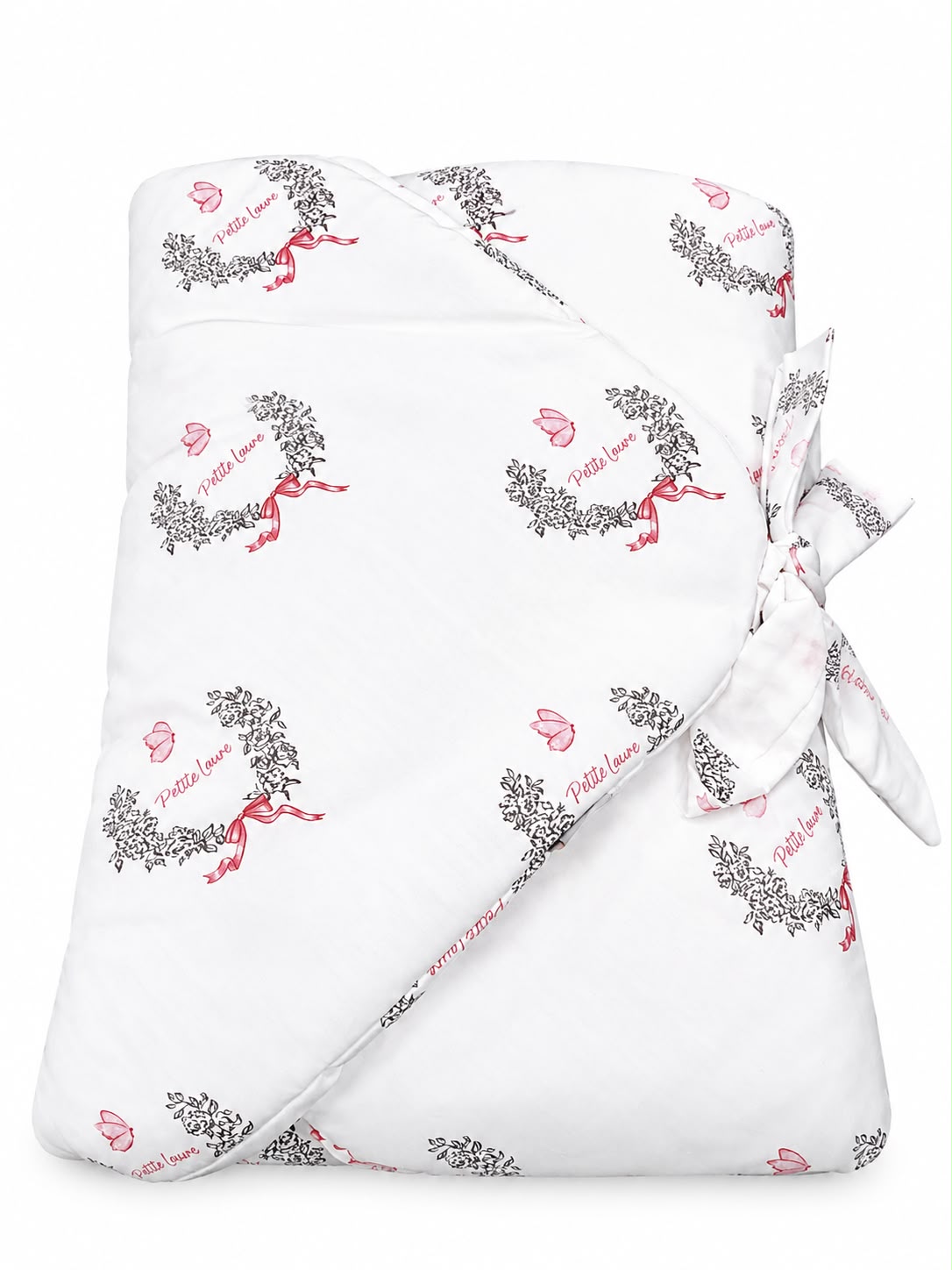 Petite Laure Bow Butterfly Wrap - Pink