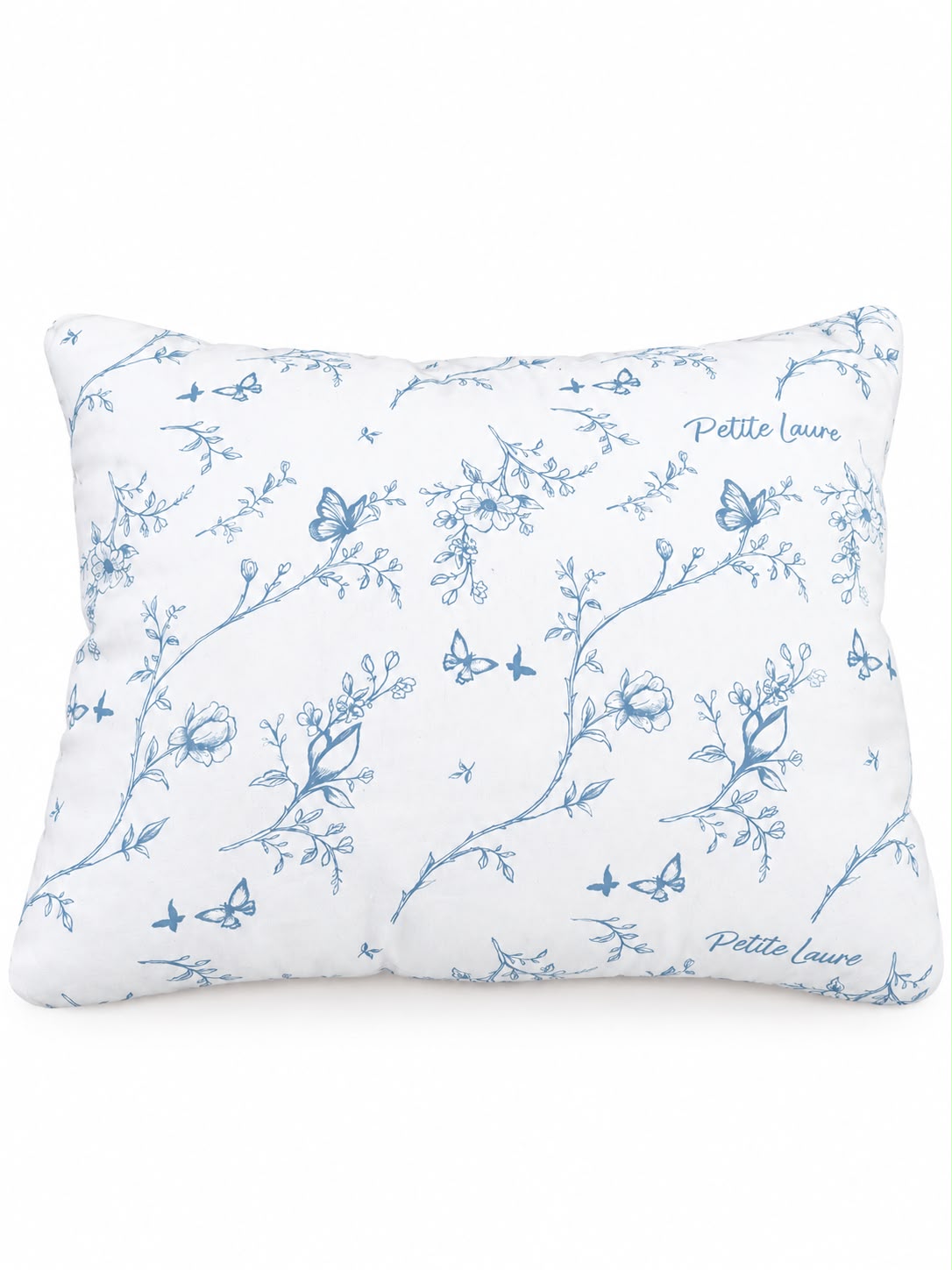 Petite Laure Garden Pillow - Blue