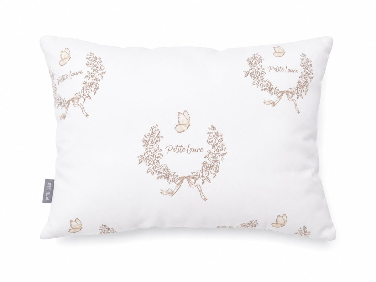 Petite Laure Butterfly Pillow - Cream