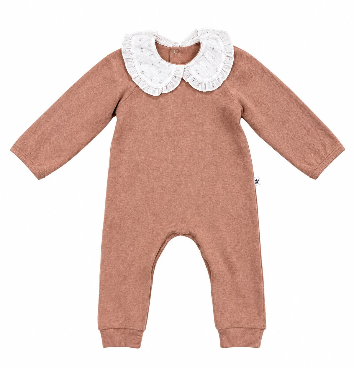 Petit Indi Ruffled Collared Romper